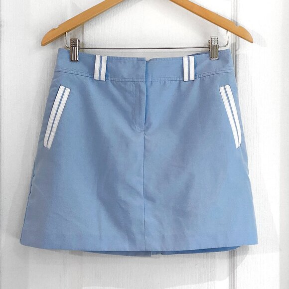 Izod - Baby Blue & White Golf Skirt / Skort / Shorts - Picture 1 of 6
